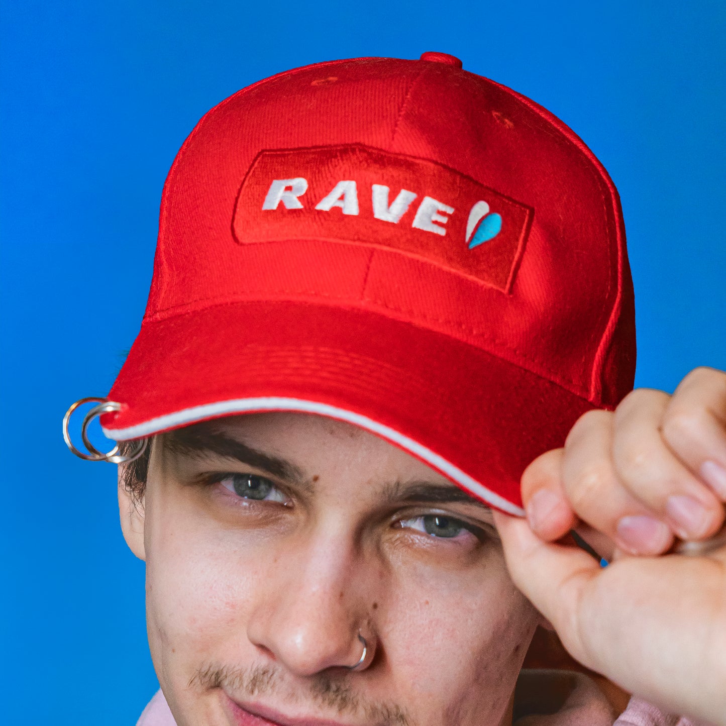 RAVE CAP - Sudamest - - cap - RAVE CAP rimi red