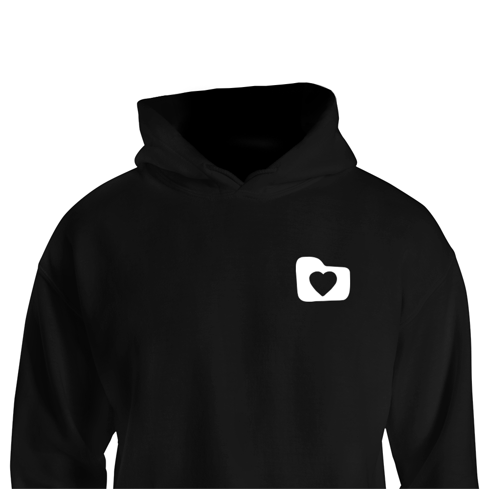 Säilinud Hoodie sailinud-hoodie HOODIES Sudamest from the heart süda apparel merch black white