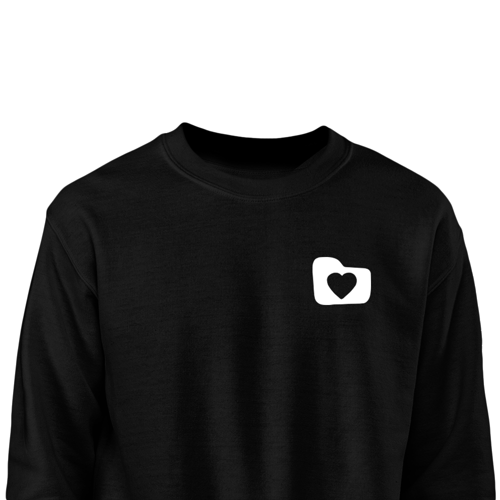 Säilinud Sweatshirt sailinud-sweatshirt SWEATSHIRTS Sudamest from the heart süda apparel merch black white