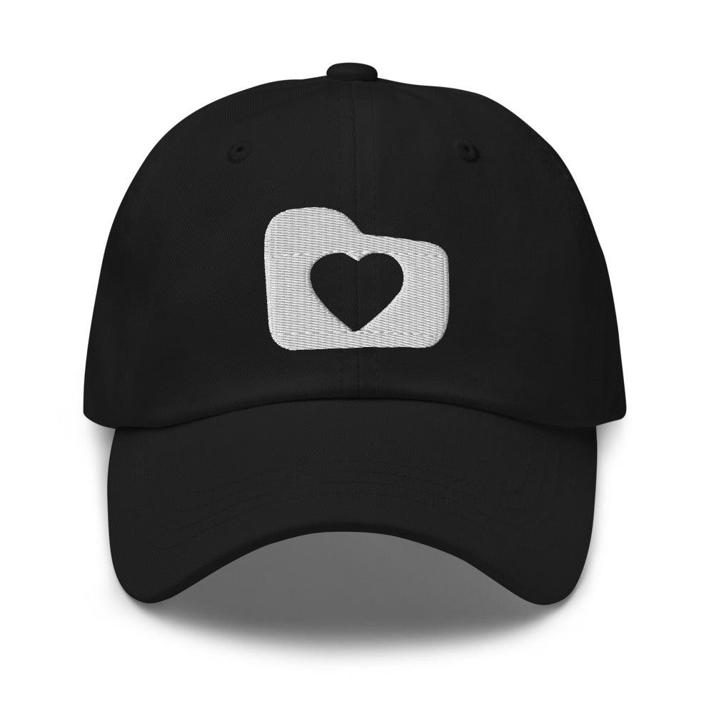 Säilinud cap sailinud-cap cap, säilinud Sudamest from the heart süda apparel merch black white