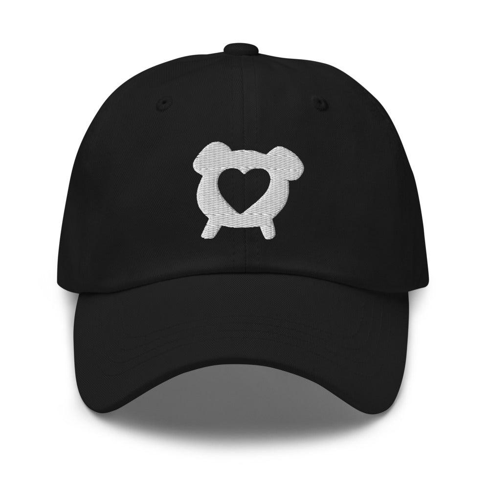 Siis cap siis-cap cap, siis Sudamest from the heart süda apparel merch black white