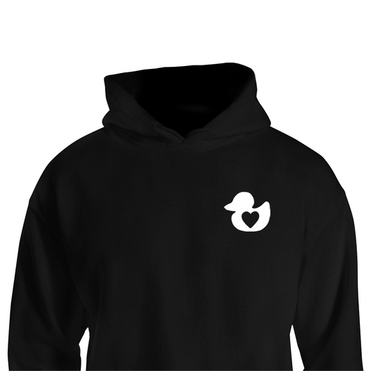 Suund Hoodie suund-hoodie HOODIES Sudamest from the heart süda apparel merch black white