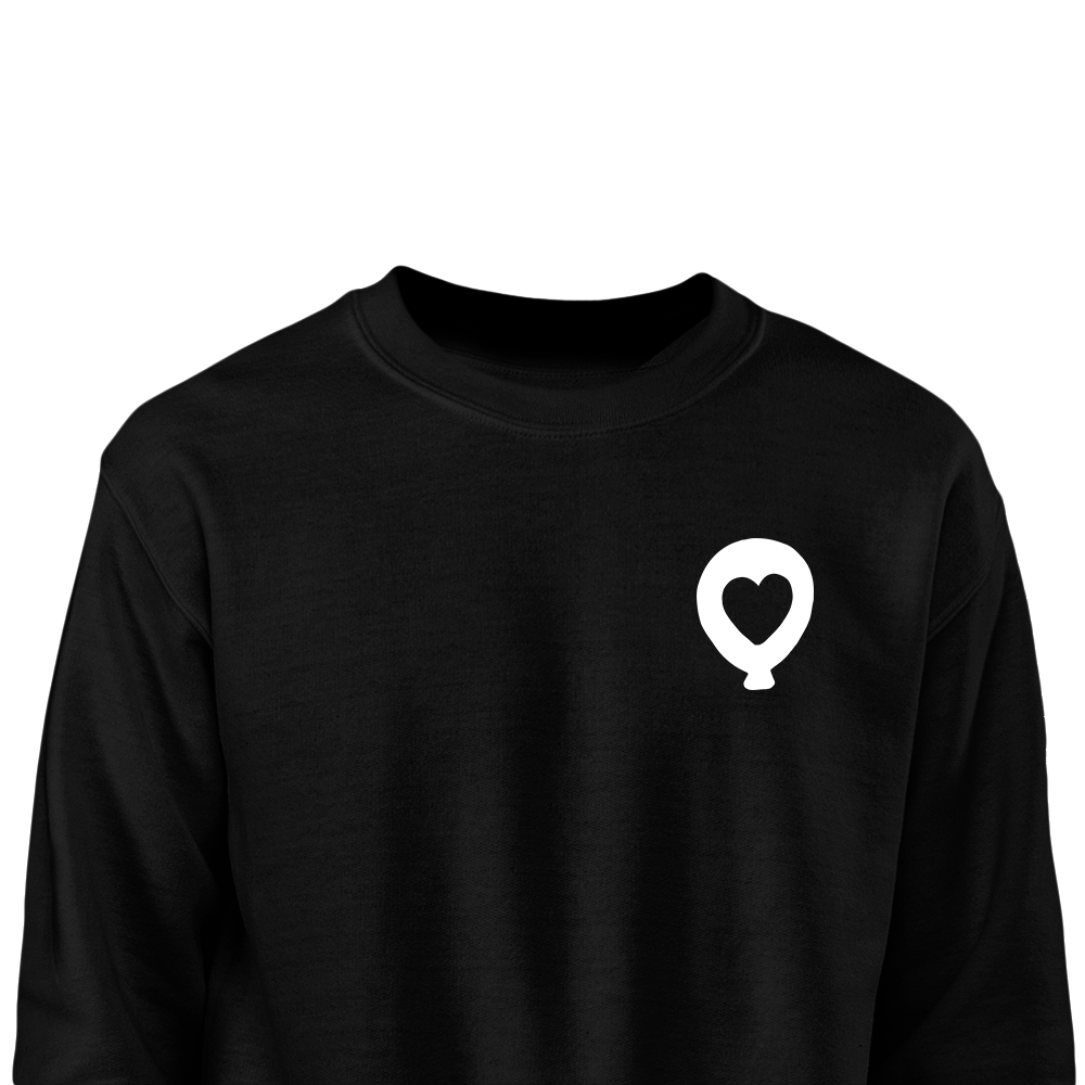 Sundimatu          Sweatshirt sundimatu-sweatshirt SWEATSHIRTS Sudamest from the heart süda apparel merch black white