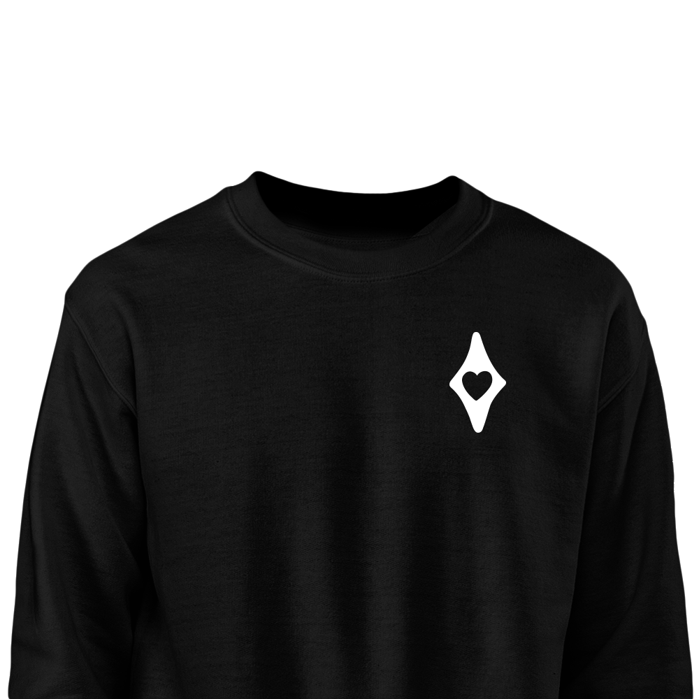 Särav Sweatshirt sarav-sweatshirt SWEATSHIRTS Sudamest from the heart süda apparel merch black white