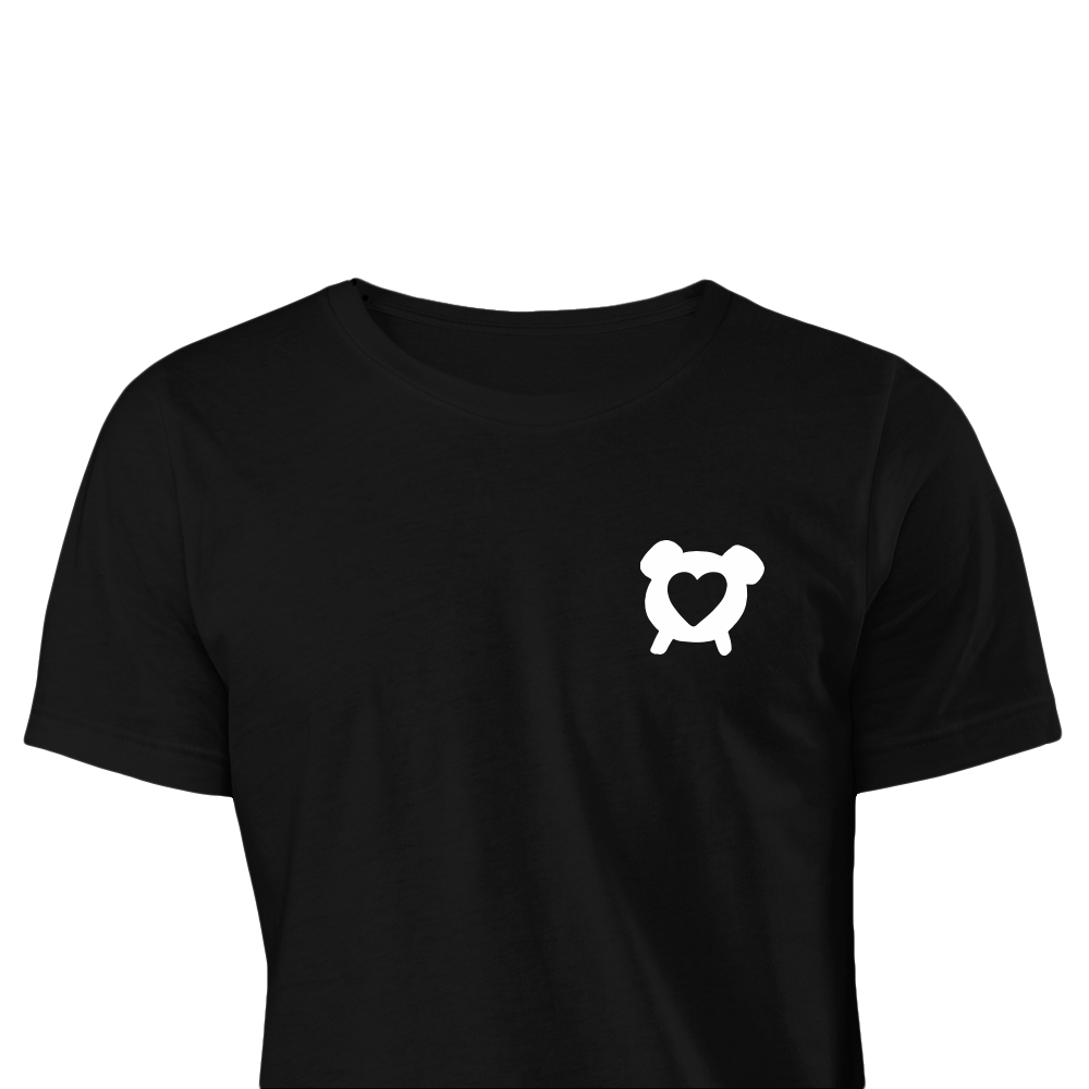 Siis          T-shirt siis-t-shirt SHIRTS Sudamest from the heart süda apparel merch black white